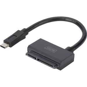 Digitus HDD Adapter [1x USB 3.2 Gen 2 stekker C (USB 3.1) - 1x SATA-combi-bus 15+7-polig] DA-70327