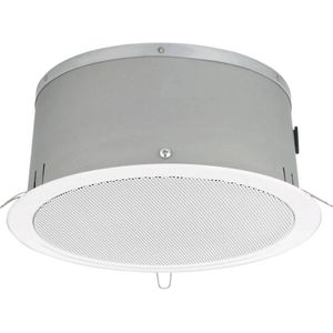 Monacor EDL-250C/WS - PA-inbouwluidspreker - Wit - 12 W - 100 V