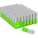 GP Super Alkaline batterijen AA mignon penlite LR06 batterij 1.5V - 80 stuks - AA batterij