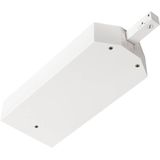 SLV - 48V TRACK - Transformatorbehuizing - Wit - Inclusief Eindvoeding Rechts - DALI