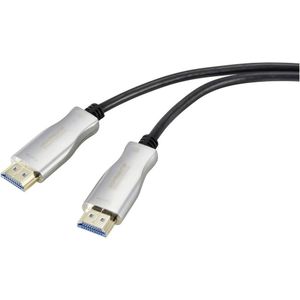 SpeaKa Professional SP-9019352 HDMI-kabel HDMI Aansluitkabel HDMI-A-stekker, HDMI-A-stekker 30.00 m Zwart Afgeschermd