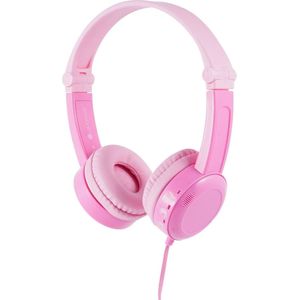 onanoff Travel On Ear headset Kinderen Kabel Pink Vouwbaar, Headset, Volumebegrenzing