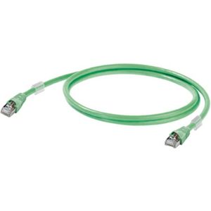 Weidmüller 1251590250 RJ45 Netwerkkabel, patchkabel CAT 6A S/FTP 25.00 m Groen UL gecertificeerd 1 stuk(s)