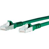 Metz Connect 1308451055-E RJ45 Netwerkkabel, patchkabel CAT 6A S/FTP 1.00 m Groen Snagless 1 stuk(s)