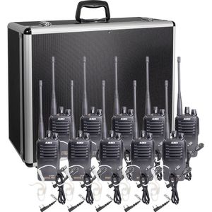 Alinco - DJ-PAX-4 PMR-Handfunkgerät - Zwart - 10er Set