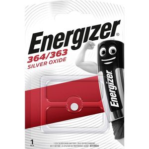 Energizer Knoopcel 364 1.55 V 1 stuk(s) 23 mAh Zilveroxide SR60