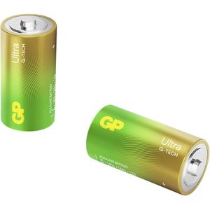 GP Batteries Ultra C batterij (baby) Alkaline 1.5 V 2 stuk(s)