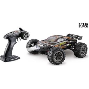 Absima Racer Zwart, Oranje Brushed 1:16 RC auto Elektro Truggy 4WD RTR 2,4 GHz Incl. accu en laadkabel