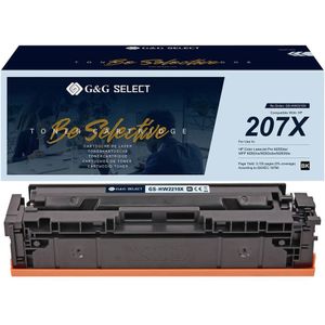 G&G Toner vervangt HP 207X Compatibel Zwart W2210X(207X) GS-HW2210X(207X)