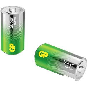 GP Batteries Super C batterij (baby) Alkaline 1.5 V 2 stuk(s)
