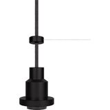 LEDVANCE Vintage 1906 Pendulum L 4058075227996 Hanglamp LED E27 Zwart