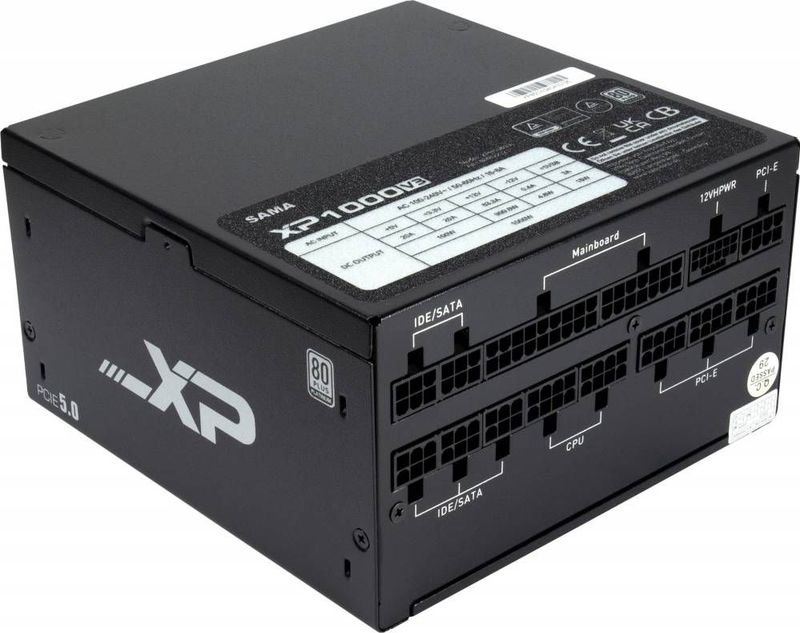 Inter-Tech SAMA XPH-1000A Netvoedingsmodule 1000 W ATX 80 Plus Platinum