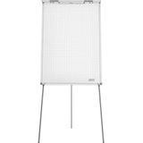 Magnetoplan Flipchart Junior SP (l x b x h) 1100 x 750 x 1850 mm Wit Afwisbaar, Beschrijfbaar, In hoogte verstelbaar, Incl. opbergbakje, Magneetband 1226966