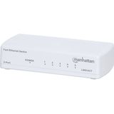 Manhattan 560672 Netwerk switch 5 poorten 100 MBit/s