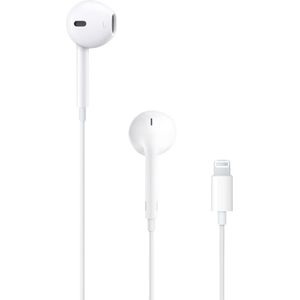 Apple refurbished EarPods EarPods B-grade (nieuwstaat, beschadigde/ontbrekende verpakking) Kabel Wit Afstandsbediening, Volumeregeling, Bestand tegen zweet,