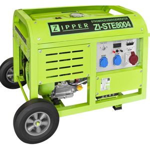Zipper ZI-STE8004 4-takt Aggregaat 9.3 kW 230 V, 400 V 95 kg 7000 W