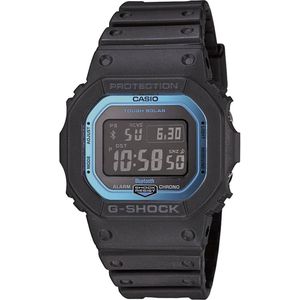 Casio GW-B5600-2ER Horloge Zendergestuurd, Solar (l x b x h) 13.4 x 42.8 x 48.9 mm Zwart, Blauw Materiaal (behuizing): Hars Materiaal (armband): Hars