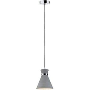 Paulmann Verve 70890 Hanglamp LED E27 20 W Beton-grijs, Chroom