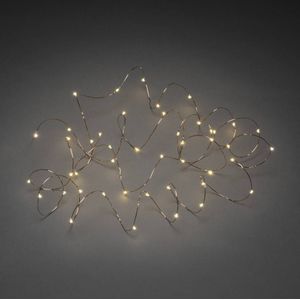 Konstsmide 6387-860 Kerstboomverlichting Druppel Binnen Energielabel: E (A - G) werkt op het lichtnet Aantal lampen 100 LED Barnsteen Verlichte lengte: 9.9 m