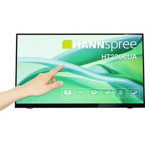 Hannspree - HT220CUA - Monitor - Zwart - 21.4 Inch - Full HD