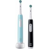 Oral-B Pro Series 1 Duo 80010909 Elektrische tandenborstel Roterend / pulserend Turquoise, Zwart