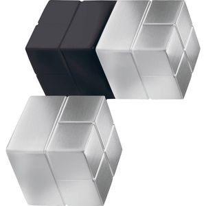 Sigel Neodymium magneet C20 Super-Strong (b x h x d) 20 x 20 x 20 mm dobbelsteen Zilver 2 stuk(s) BA706