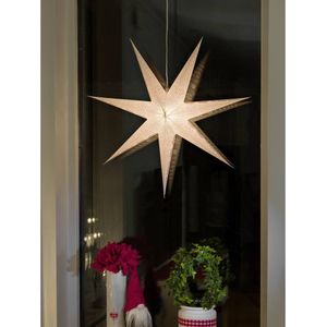 Konstsmide 2990-250 Kerstster Gloeilamp, LED Wit Uitgestanst motief, Schakelaar