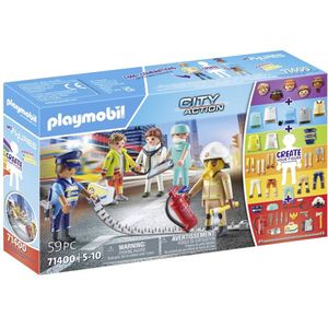 PLAYMOBIL My Figures: Reddingsmissie - 71400