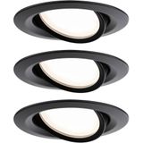 Paulmann 93080 Set Nova Plus LED-inbouwlamp LED 18 W Zwart