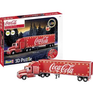 3D Puzzel Coca-Cola Truck (168 stukjes) - LED Edition