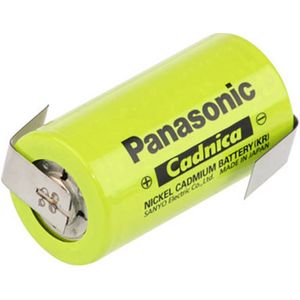 Panasonic C ZLF Speciale oplaadbare batterij C (baby) Z-soldeerlip, Geschikt voor hoge temperaturen NiCd 1.2 V 2500 mAh