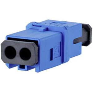 Metz Connect 1402K00820MI Connector voor glasvezelkabels Blauw 1 stuk(s)