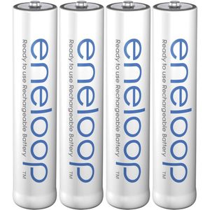 Panasonic Eneloop Micro AAA 750 mAh - 4 stuks