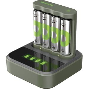 GP RECYKO - B441 - Acculader - Inclusief 4 AA 2100 mAh NiMH Batterijen