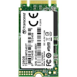 Transcend - MTE452T - Interne M.2 PCIe NVMe SSD - 128 GB - M.2 2242