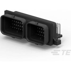 TE Connectivity Female behuizing (board) 3-6437285-2 8 stuk(s) Tube