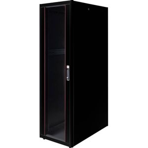 Roline - Basic 19-inch Netwerkkast - Zwart - 42 U - Glazen Deur