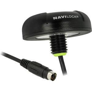 Navilock NL-604P MD6 GPS-ontvanger Voertuigtracker Zwart
