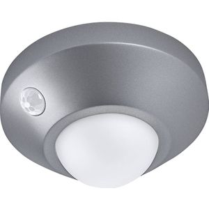 LEDVANCE NIGHTLUX® Ceiling L 4058075270855 LED-nachtlamp met bewegingsmelder Rond LED Neutraalwit Zilver