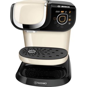 Bosch Hausgeräte TAS 6507 MyWay2 Tassimo - Koffiezetapparaat met cupjes - Beige - Zwart