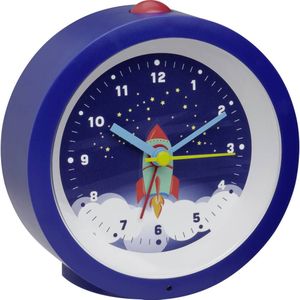TFA Dostmann 60.1033.06 Wekker Kwarts Blauw Slepend uurwerk (geluidsloos)