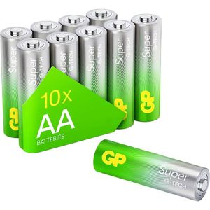 GP Batteries Super AA batterij (penlite) Alkaline 1.5 V 10 stuk(s)