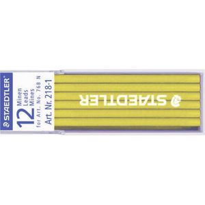 Staedtler Balpenvulling 218-1 Geel 12 stuk(s)