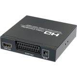 SpeaKa Professional AV Converter SP-HD/SC-01 [SCART - HDMI, Jackplug, Digitale cinch] 1920 x 1080 Pixel