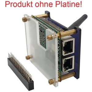 Radxa RockPi_Dev_Pack SBC-behuizing Zwart