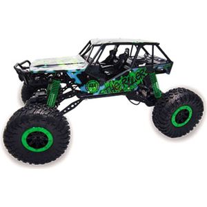 Amewi 22217 Crazy Crawler 1:10 RC modelauto voor beginners Elektro Crawler 4WD Incl. accu, oplader en batterijen voor de zender