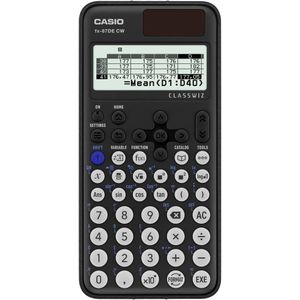 Casio FX-87DE CW Technische rekenmachine Zwart Aantal displayposities: 10 werkt op batterijen, werkt op zonne-energie (b x h x d) 77 x 10.7 x 162 mm