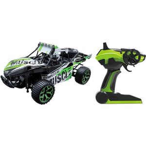 Amewi 22211 Extreme D5 1:18 RC modelauto voor beginners Elektro Buggy 4WD Incl. accu, oplader en batterijen voor de zender