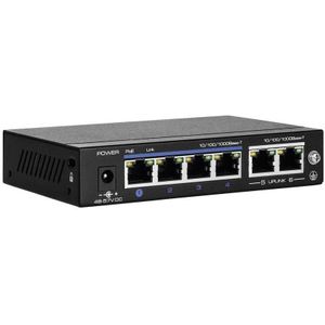ABUS ABUS Security-Center Netwerk switch 4 poorten PoE-functie