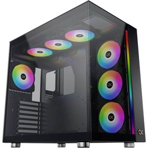 Xigmatek - AQUA Ultra Air - PC Behuizing - Zwart - Glazen Zijpanelen
